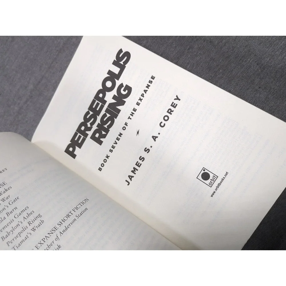 Persepolis Rising James‎ S. A. Corey First Edition 1st Print Trade PB Expanse 7